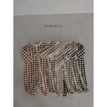 베베 실내복 피카부 코니발달이수트