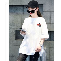 맥시 절개 데님 이너 트임 하의실종 무지 라운드 여름 레이온 티셔츠 원피스