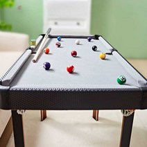 미니 포켓볼 스포츠게임 가족 오락 당구대 홈파티, 136cm 숏 스타일 +3.2cm 볼
