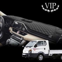 리무진엠보 가죽 대시보드 썬커버 2020년 이후 포터2, 일반차 네비 o 센서 x_블랙