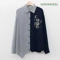 마마모리 트위스트 랩 남방 YMSH22FW014