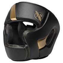Hayabusa T3 조절식 MMA 헤드기어, M + 블랙/골드