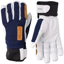Hestra 방수장갑 방한장갑 Ergo Grip Active Wool Terry Gloves, Navy/Off White, 10