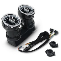 자동차 터보 모양 노즐 LED 에어 컨디셔닝 벤트 64 색 주변 조명 메르세데스-벤츠 E-Klass 쿠페 AMG W213 W238 100385, W213 리어 벤트