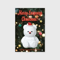 CHRISTMAS SNOW FACO-GREEN(엽서), 엽서