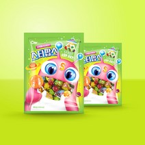 CW 청우 스타팝스 캔디 363g x 2개 대용량 막대사탕, 단품