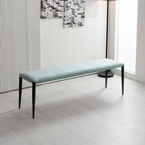 에보니아 줄리엣 6인식탁용 벤치의자 [착불배송], 민트