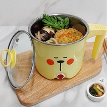 라면 포트 소형 1인용 2인용 다용도 미니 전기 냄비 멀티 쿠커 캠핑 햇반 데우기 정수기, 핑크