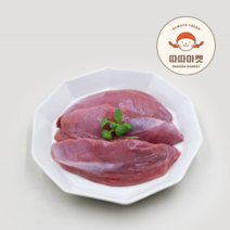 국내산 생 오리 가슴살 1kg 냉동 껍질 제거 스테이크, 1개