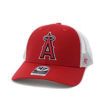 47 Brand (포티 세븐 브랜드) 메쉬 캡 47 TRUCKER MLB 아메리칸 리그 애너하임 엔젤스 Anaheim Angels
