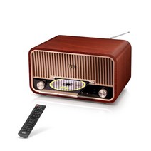 브리츠 BZ-T7800 Plus 앤틱오디오 블루투스 올인원 스피커, 단품