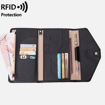 RFID 다기능 여권 가방 티켓 문서 패키지 지갑 남녀 해외 여행 카드 홀더