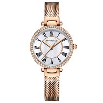 미니포커스 여성 메탈밴드 패션 손목시계 MF0424L03