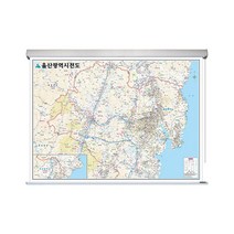 울산 지도 울산광역시 부동산 전도 (롤스크린 중형 150x111), 고급천