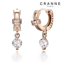 끄란느 14K 여성용 원터치 귀걸이 (gold pin) C24EGP158