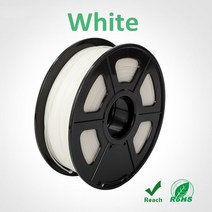 3D프린터필라멘트 3D 프린터 용 최신 PA 나일론 V2 필라멘트 플랫폼 필요 인장 강도 1.75mm 1KG/2.2LBS 투, 01 Transparent white