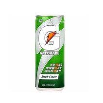 게토레이 레몬 캔, 240ml, 8개