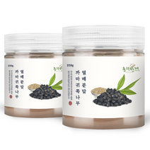 동의한재 제주도 자연산 까마귀쪽나무열매 분말 가루 400g (200g x 2통), 1세트