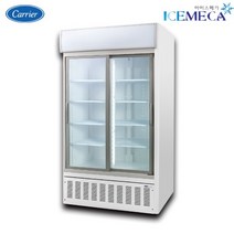 캐리어 CSR-1200RD 슬라이딩 광고판 쇼케이스 냉장고, CSR1200기본