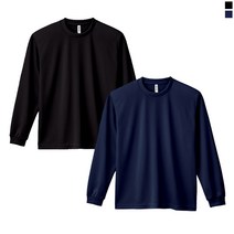 티데일리 글리머 남여공용 드라이 라운드 기능성 긴팔 티셔츠 2장 세트