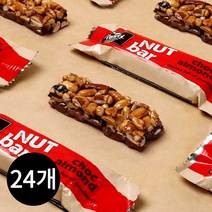 넛바 초코 아몬드(35g X 6ea)x 4박스/견과류바/에너지바