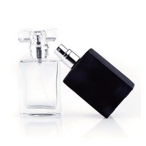 30ml 사각 향수 빈병 공병 향수병 소스통 시약병 용기, 1개, 투명