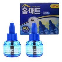 헨켈홈케어코리아 모기훈증기 홈매트리퀴드용 45일 리필2병 (훈증기/리퀴드/액체모기향/모기약/콘센트/해충퇴치용품/생활용품/건강/생활 추천), 1개