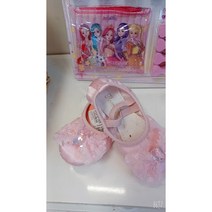 로엠걸즈 !!바닥이+폭신폭신+ 스팽글리본 발레슈즈 RGGW22A4P