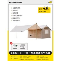 면텐트 에어텐트 글램핑 에어로그 에어 자동 원터치 장박 돔 텐트, F