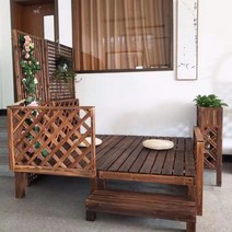 평상마루 조립식 평상 앵글평상 야외용 만들기 아파트 조립, 길이 100x너비 100x높이 18cm