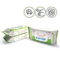 헤파이 항균 소독티슈 캡형 60매입 X 5개 (대한의료기 출고확인)_장난감 물티슈, 60매, 5팩