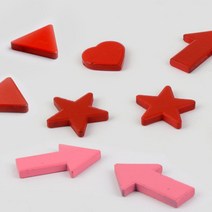 2P 모양 자석 교구용 학습 메모판 명함 냉장고 학교 학원 메모 알림 공지사항 쿠폰 알림, 제품선택, 하트