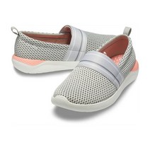 [크록스] 여성 라이트라이드 메쉬 슬립온 / 205727-115 펄화이트 / Crocs L