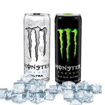 몬스터 에너지 울트라+그린 355ml 2종 각12입 총24입, 24개