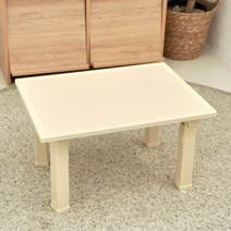 예쁜상 프레임 접이식 테이블 1호 380 x 510 mm, 네추럴베이지 1호