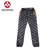 aegismax 야외 캠핑 성인 남여 공용 800fp white gosse down keep warm down pants 등산용 바지
