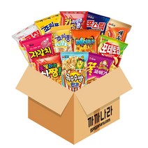 까까나라 농심 크라운 단짠단짝 과자세트 12p