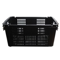 과수원 과일 농산물 채소 운반 바구니 이사박스 짐옮기기 이삿짐바구니 운반박스 수산물상자 이삿짐박스, 1개, 보라