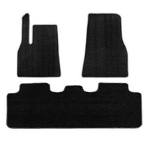 독일 직구 Tesla Model Y 바닥 매트 액세서리에 적합 velor 자동차 매트 Tesla Model Y 5 Seat 2021 2022 용 전천후 와이어 루프 바닥 보호-17628