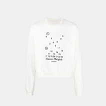 메종 마르지엘라 명품마르지엘라 22FW 넘버링 화이트 맨투맨 S51GU0118 S25540 101 S51GU0118S25540101