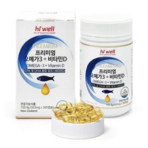 하이웰 오메가3 비타민D 300캡슐, 503mg, 1개