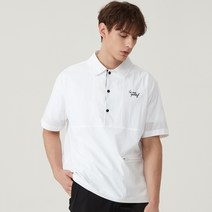 남성 하프슬리브 아노락