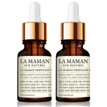 1+1 라마망 천연 아로마 에센셜 오일 100% 원액 10ml 18종 허브 테라피, 베르가못 x 2개