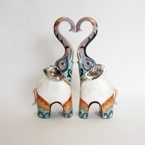 건강-드림_하트 코끼리 세트 인테리어 소품 거실장식 집들이선물 예쁜 안방 책상_rjsrkdemf, 건강드-림-상품*, G-D-선택사항없습니다