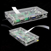 ed 차량용 간판 전광판 LED/LCD 디스플레이 m용 투명 플라스틱 보호 케이스 박스 NT68676 TV 2AV EDP 컨트, 한개옵션1, 03 For EDP Box