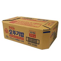 맛있는오뚜기밥 210Gx4입오뚜기 BOX(6), 단품