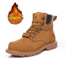 하이킹 신발 등산화 캠핑 안전화 트레킹 야외 남성 신발 방수 전술 신발 가죽 사냥 부츠 사막 운동화 발목 여성 신발, 38, 타고난 모피