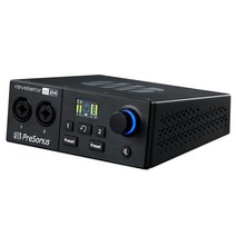 ASMR Presonus Revelator io24 오오 인터페이스 USB 사운드 카드 라이브 녹음 컨롤러 스림 팟캐스, 한개옵션0