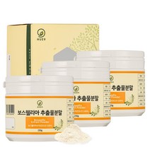 보스웰리아추출물 분말 가루 2세대 보스웰릭산 65% 인도산 고농축 보스웰리아 효능 230g, 4개