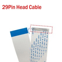 3d 프린터 인쇄기 부품 10pcs 29 핀 Ffc 플렉스 플랫 데이터 케이블 Tx800 Xp600 Mutoh Valuejet 1624 1638, 07 29pin 10cm